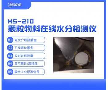 顆粒物料在線水分測量儀MS-210